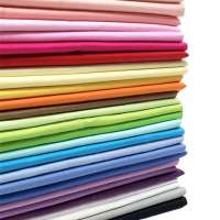 Plain Solid 100% Cotton Woven Fabric  Quilting Sewing Craft Patchwork Cloth